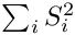 $ \sum_{i} S_i^2 $